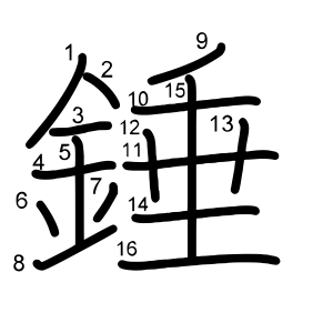 錘