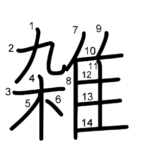 雑