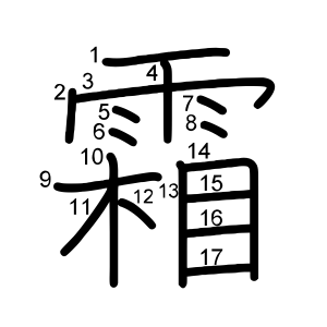 霜