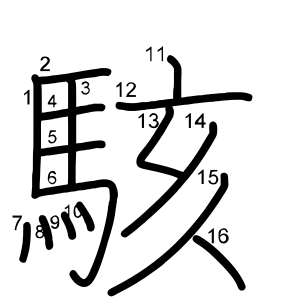 駭
