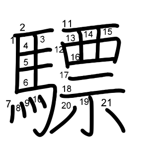 驃