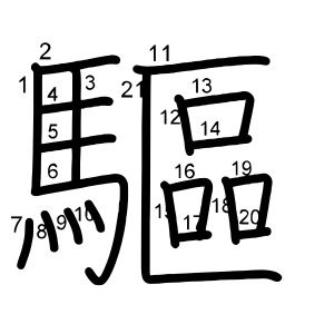 驅