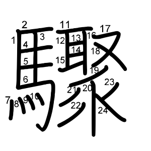 驟