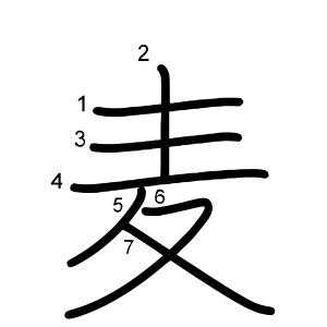 麦